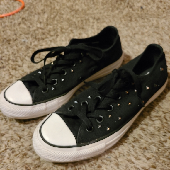 Converse All Star Black and Studded - Picture 6 of 6